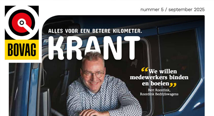 De nieuwe bovag krant is weer uit
